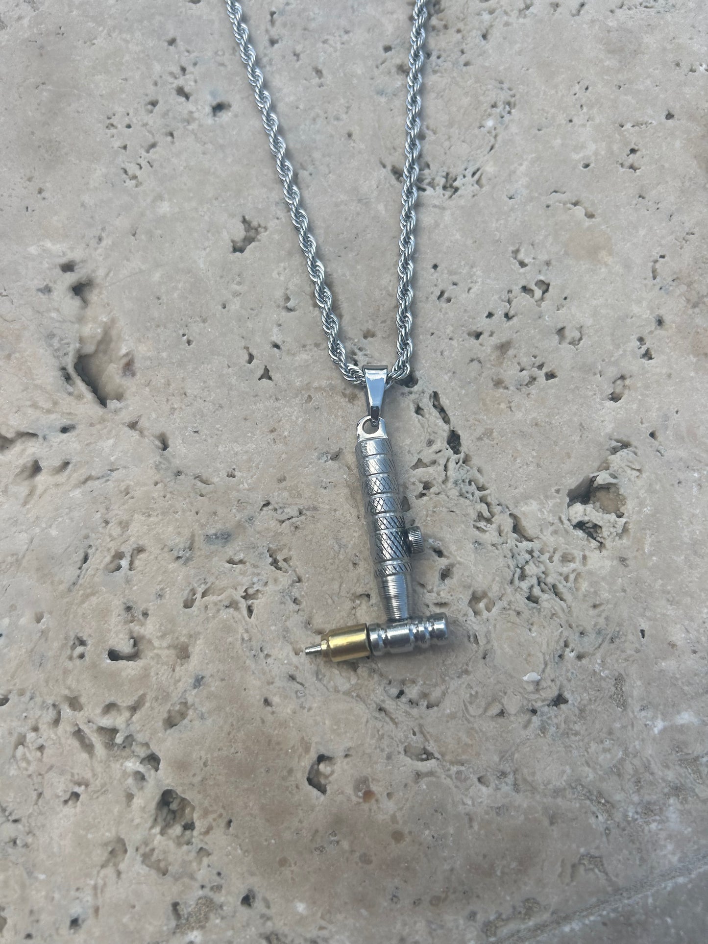 Tig Torch Pendant And Chain Combo