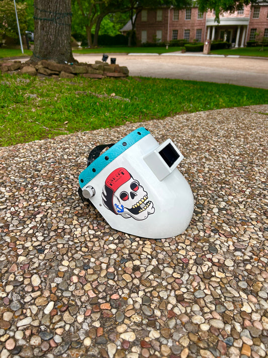 Chop Top With A Teal Floral Rag Top