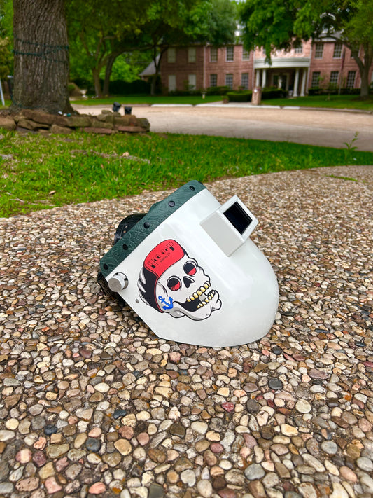 Chop Top With A Forest Green Floral Rag Top
