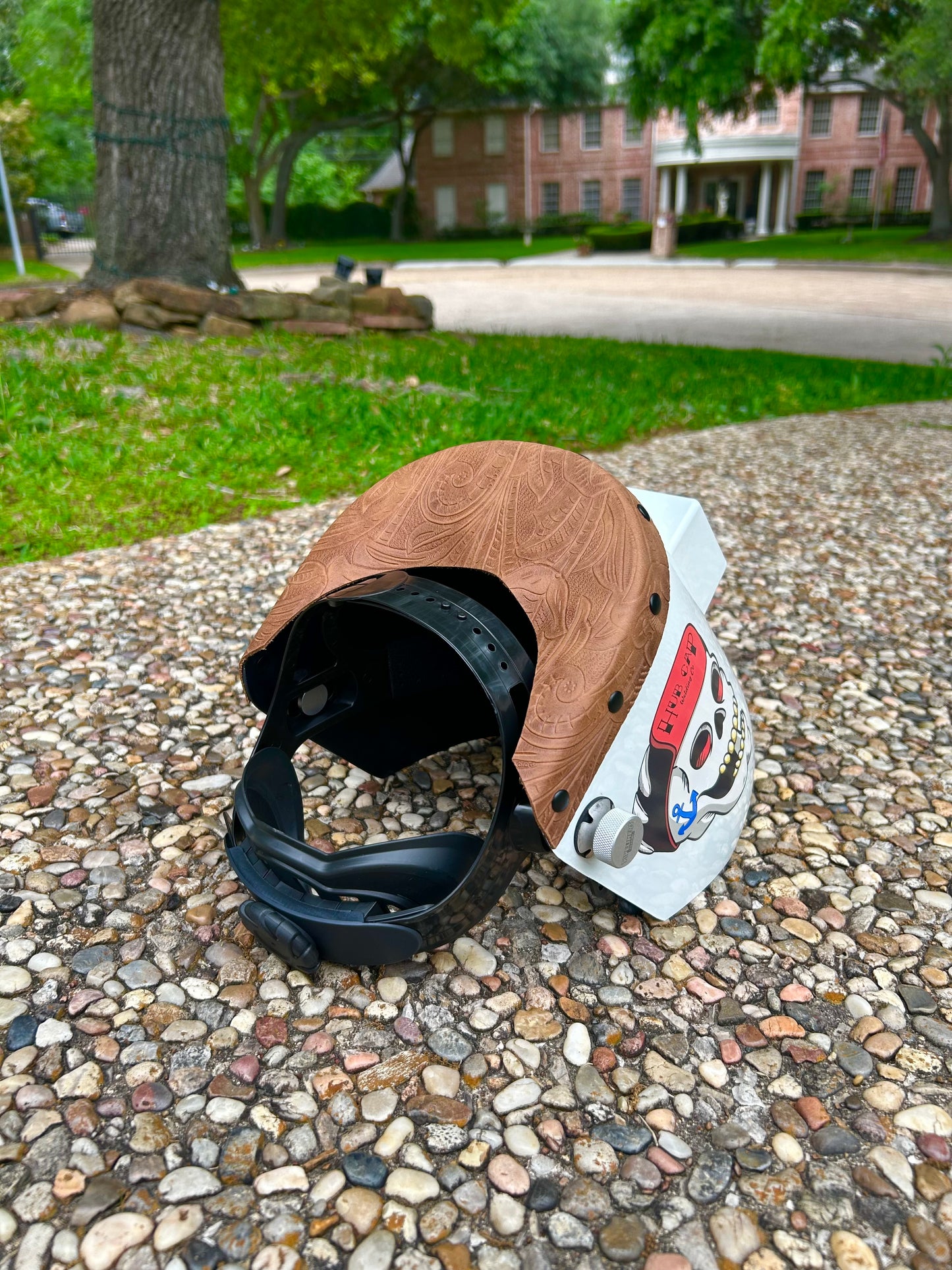 Chop Top With A Brown Floral Rag Top