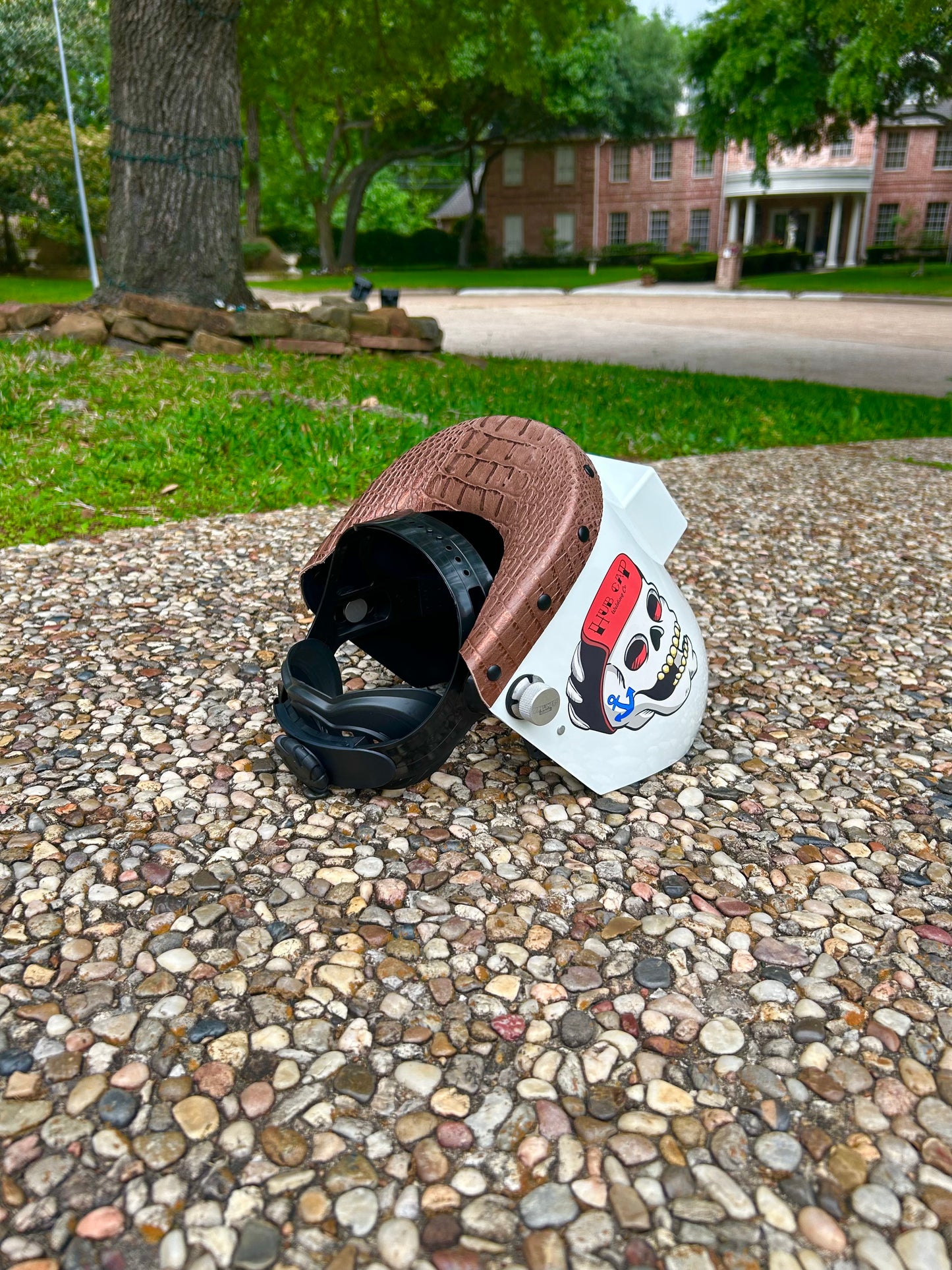 Chop Top With A Brown Alligator Rag Top