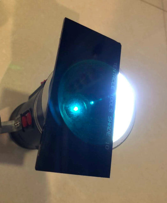 Tentacle Tools Aqua Blue Shade 10 Weld Lens